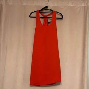 BCBG xxs red dress. Great for football season!